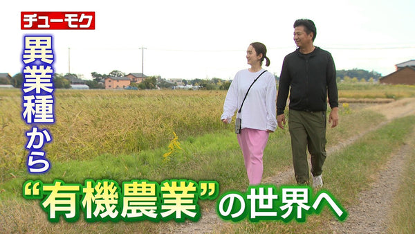 石川テレビで加賀米野菜基地の有機米づくりへの挑戦が紹介されました
